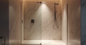 Spot dans la douche : les tendances d’éclairage pour 2025